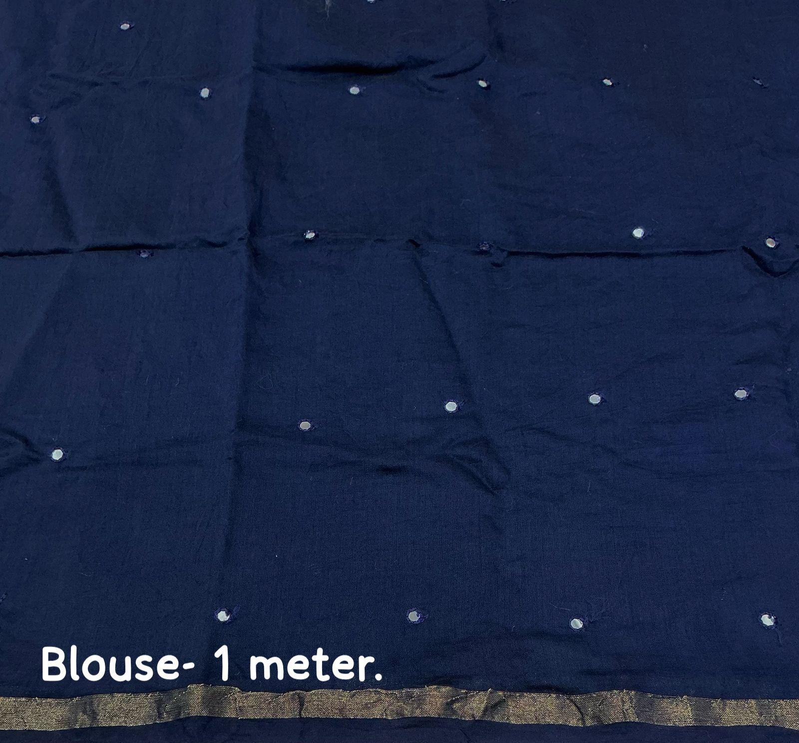 The Painted Drape Chanderi Cotton Saree